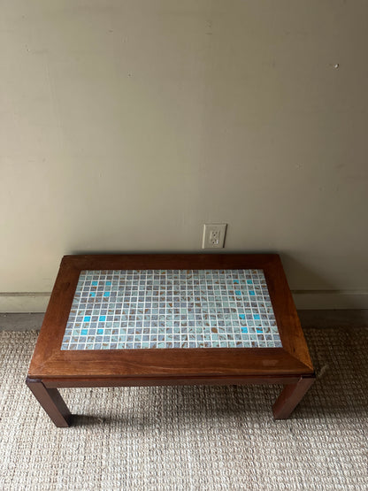 Italian tile coffee table