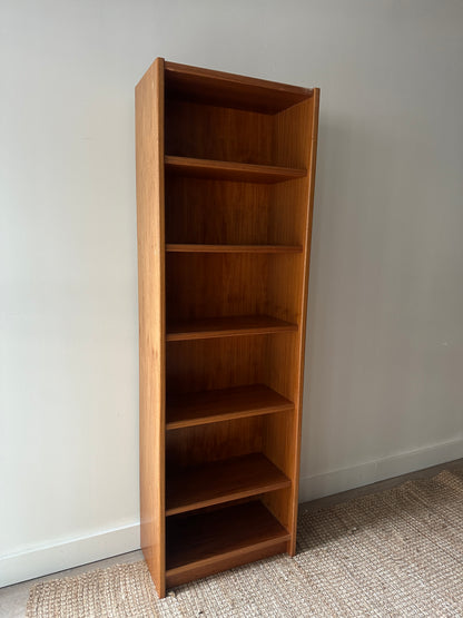 Teak shelves