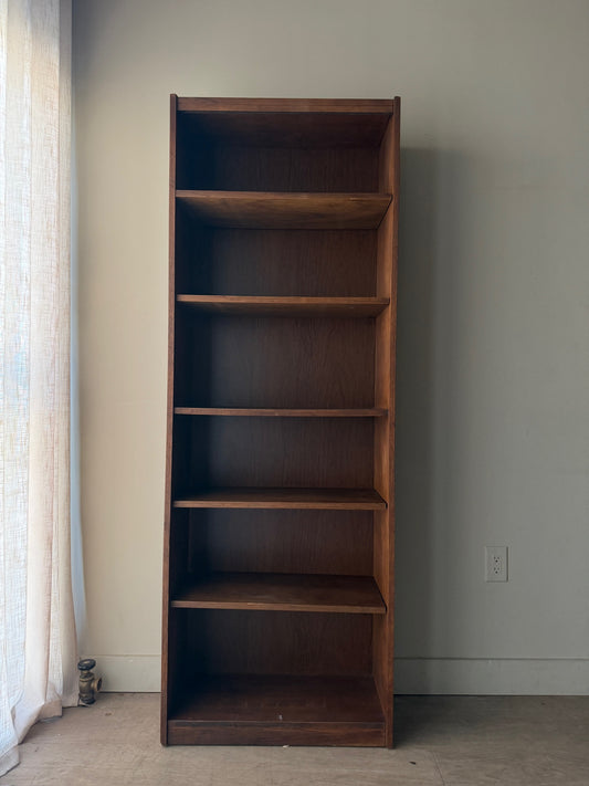Walnut bookshelf