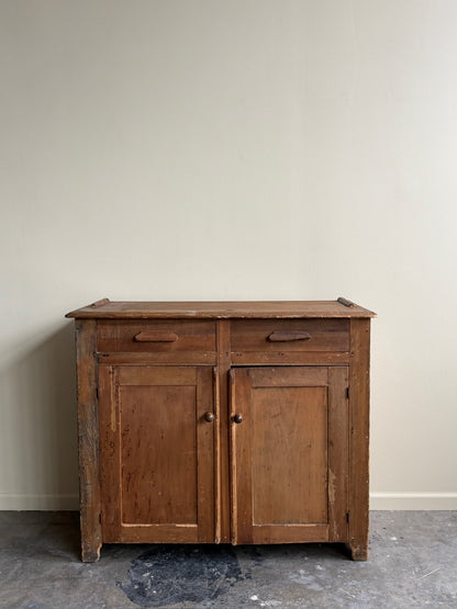 Pennsylvania Dutch pine jelly cupboard