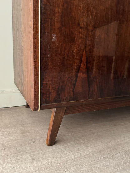 Landsman & Nepozitek for Jitona Czech walnut armoire