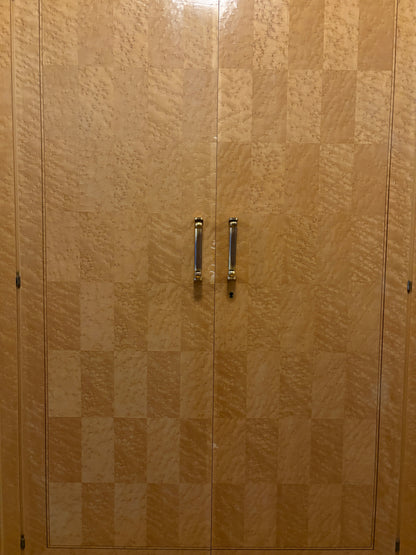 XL Birds Eye maple, checkered, collapsible wall unit