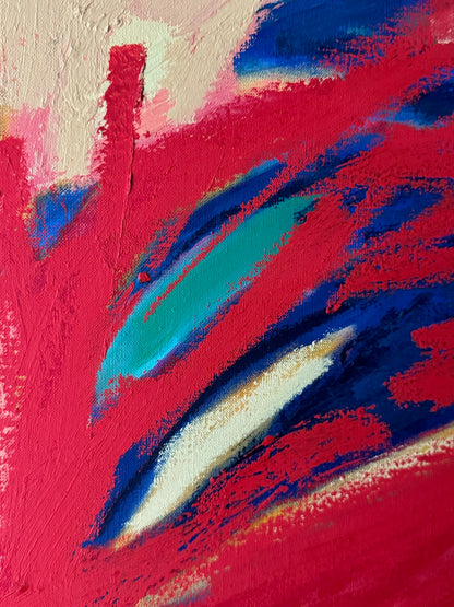 Abstract painting by Ivan Liberman