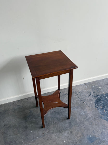 Mahogany side table