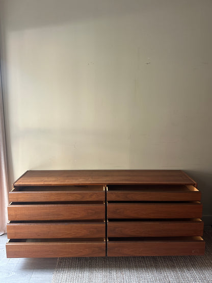Walnut credenza