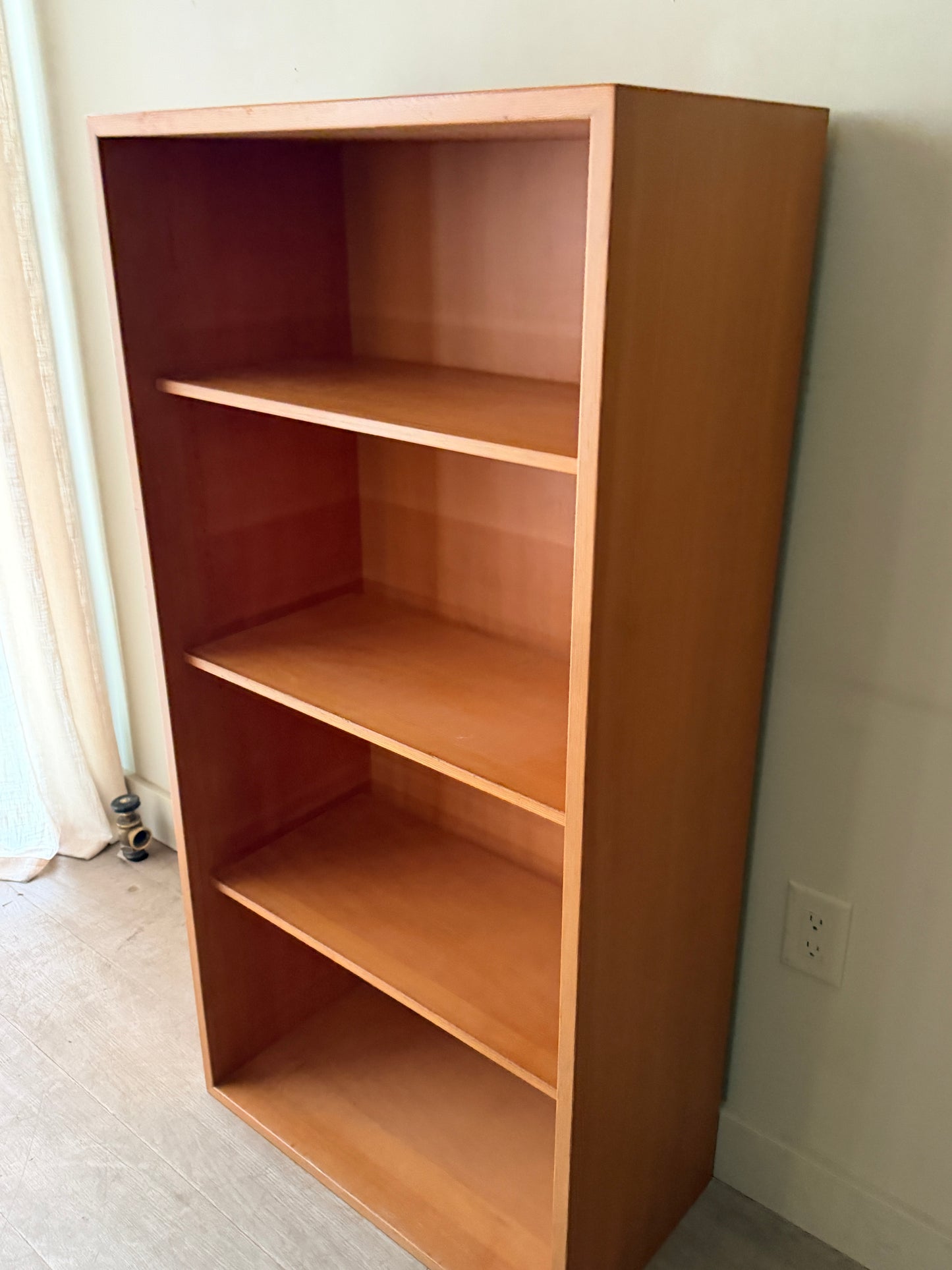 Scandinavian pine bookcase