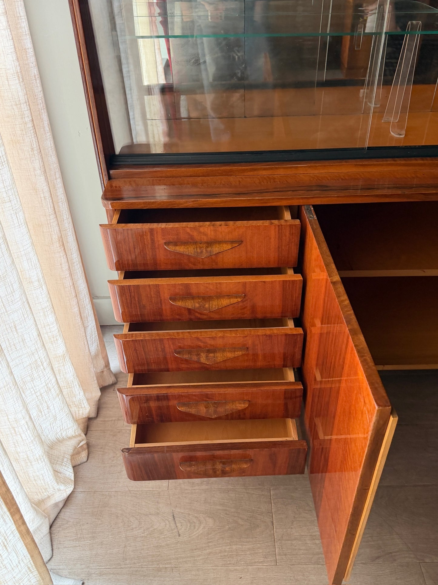 Novy Domov Czech walnut sideboard