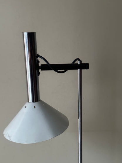 Chrome table lamp