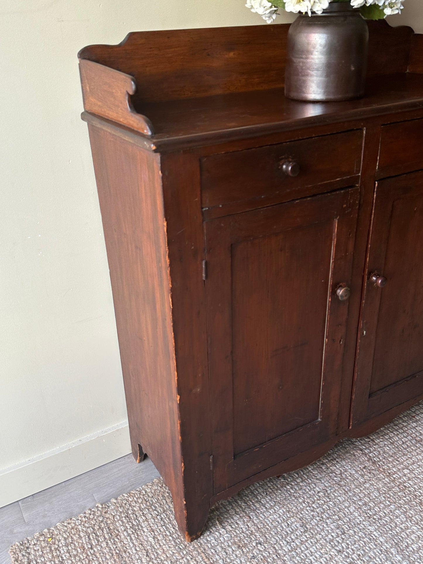 Pine jelly cupboard