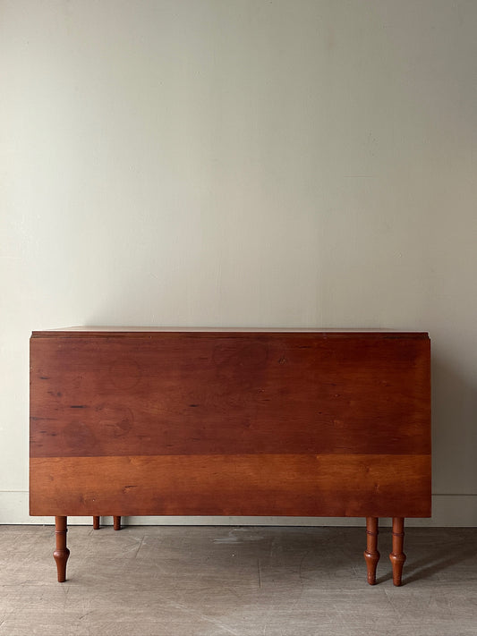 Cherry drop leaf dining table