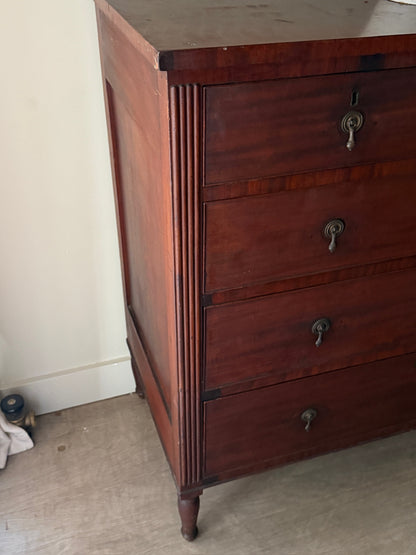 Sheraton mahogany dresser