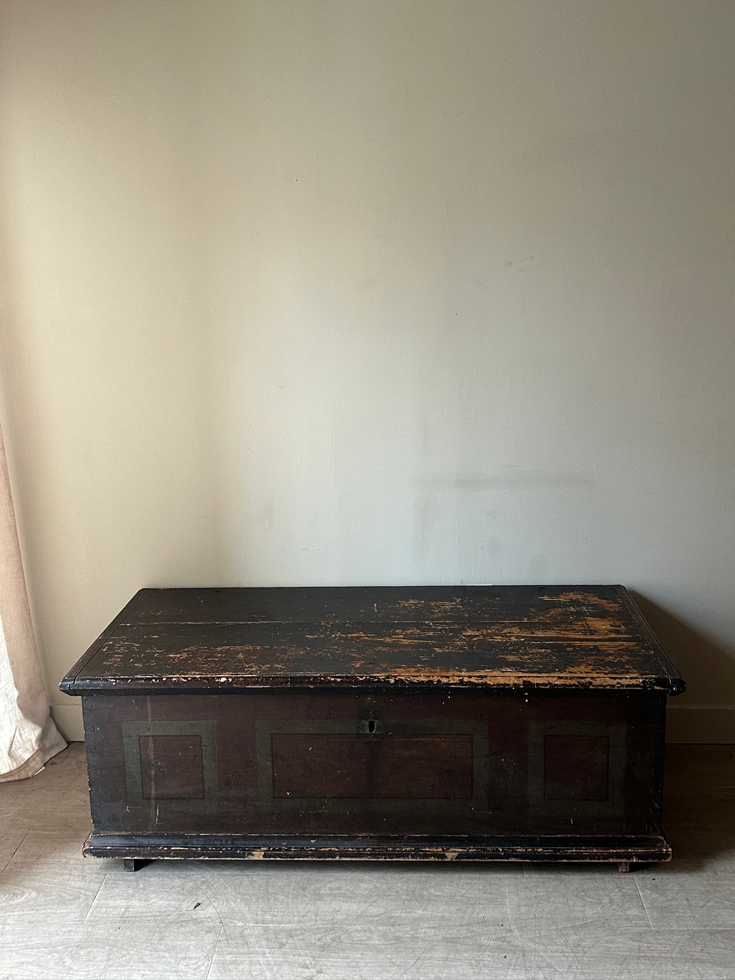XL painted chest