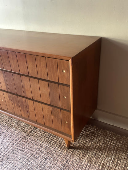 Walnut credenza