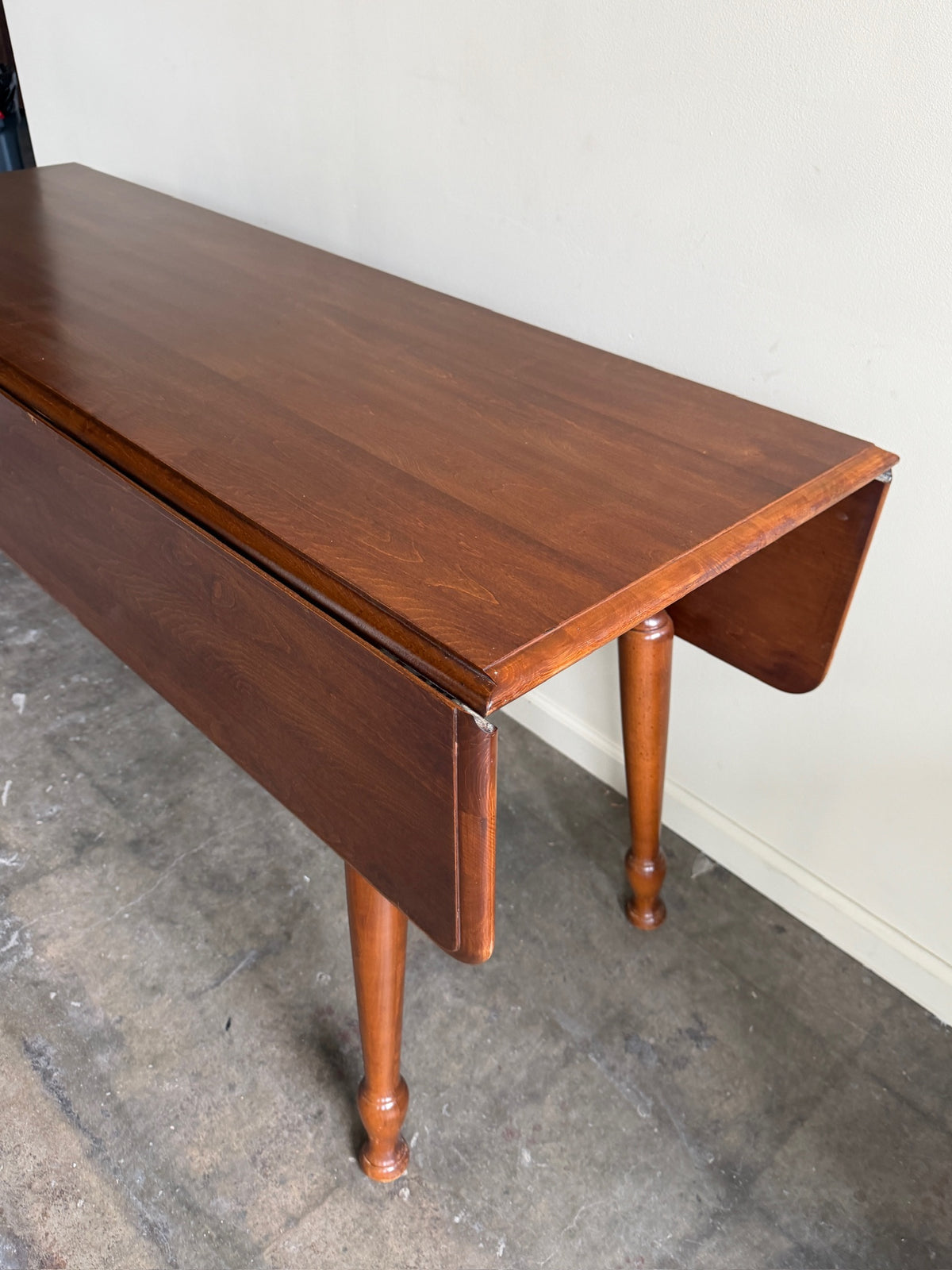 Cherry drop leaf table
