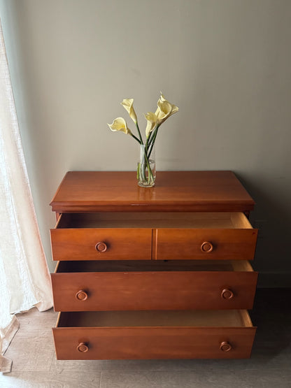 Maple 3 drawer dresser