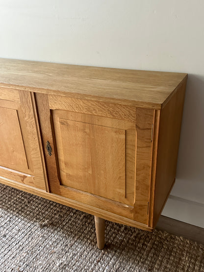 Small Danish oak sideboard