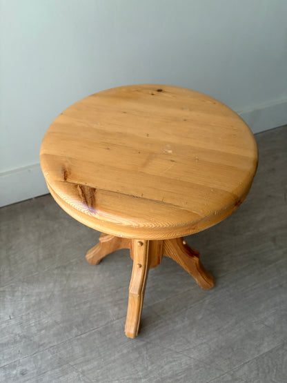 Swedish pine stool