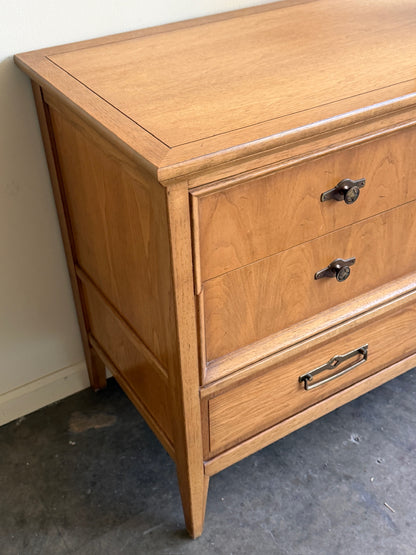 Walnut 9 drawer dresser