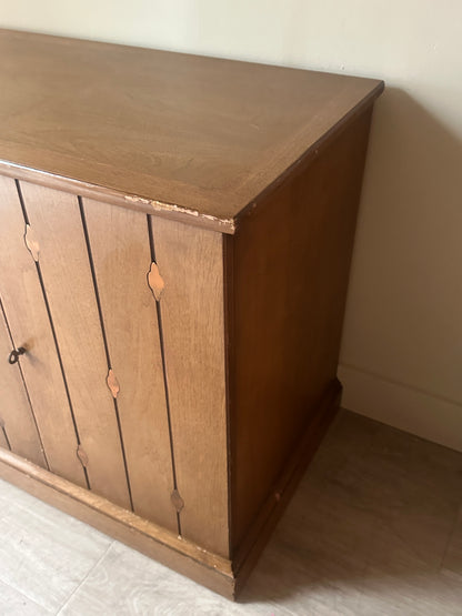 Walnut console