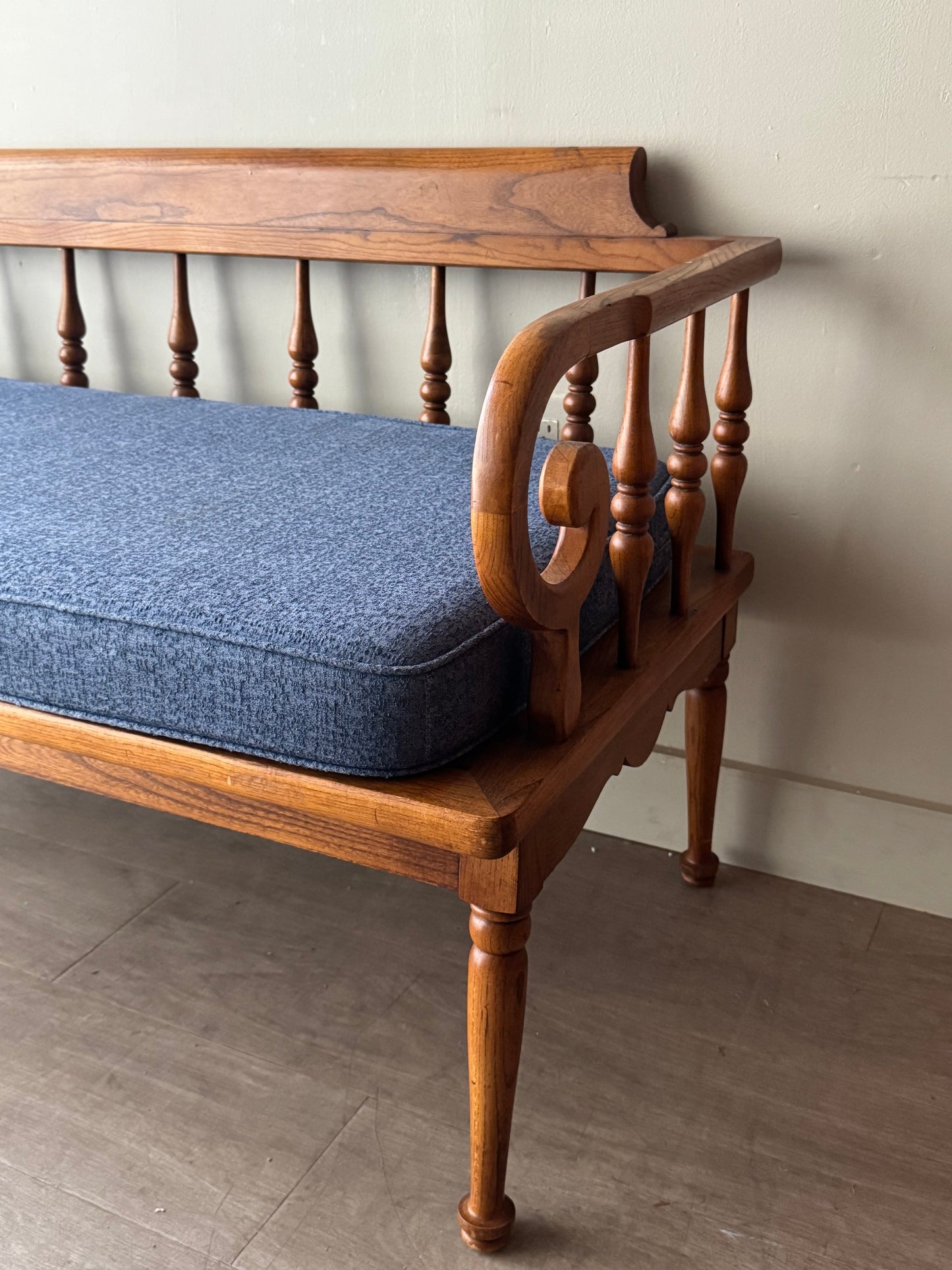 Oak Mudroom Bench
