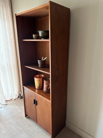 Walnut bookcase