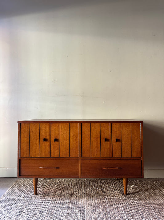 Walnut console