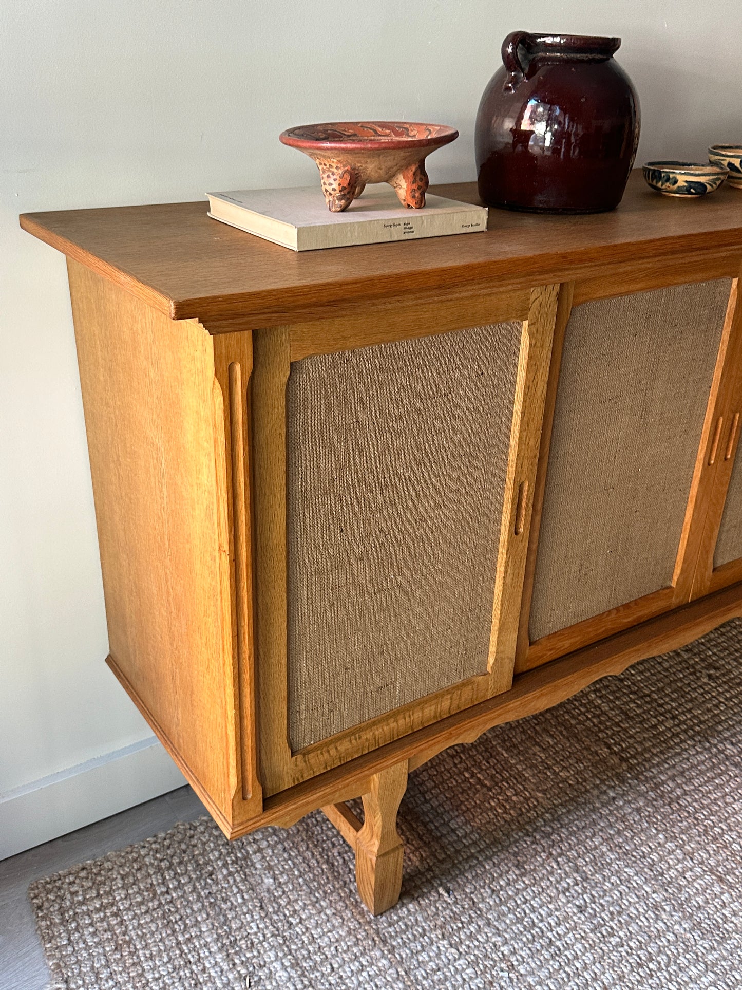 White oak sideboard