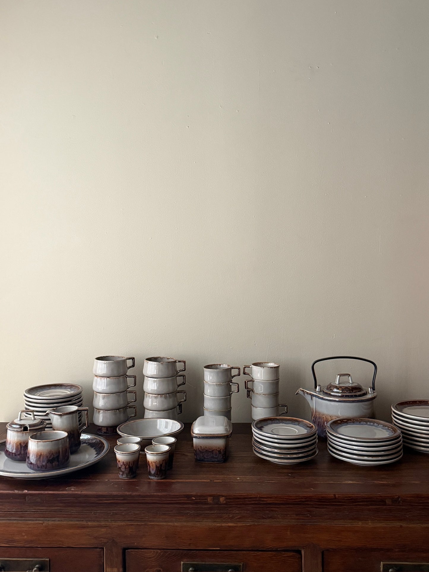 Jens Quistgaard for B&G stoneware ceramic tea service