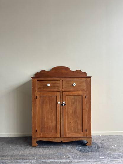 Mid-Atlantic Federal poplar jelly cupboard