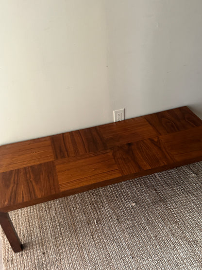 Walnut coffee table