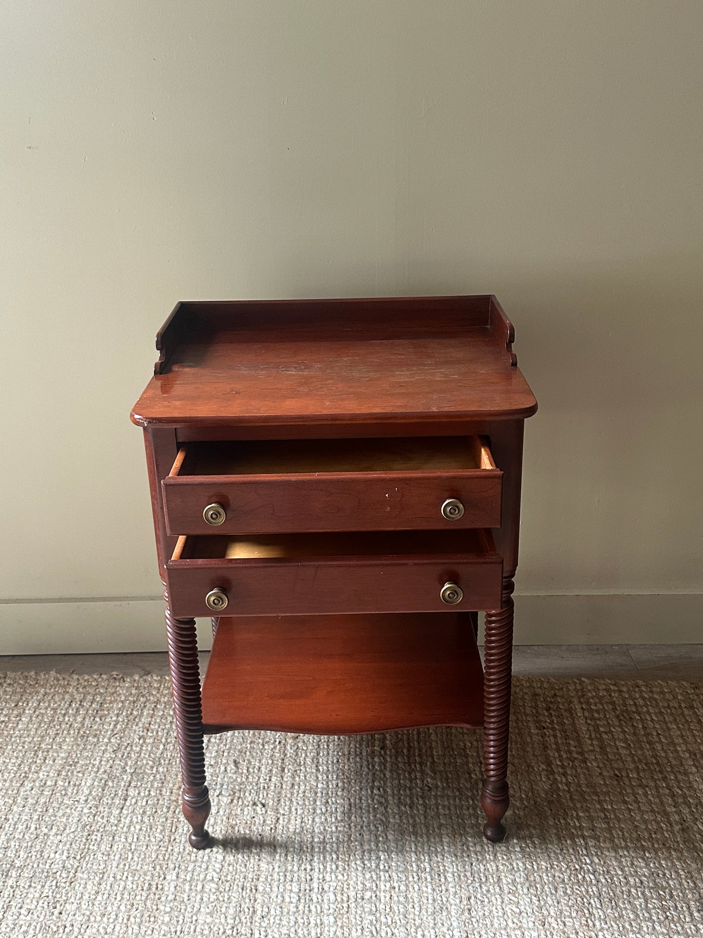 Cherry side table