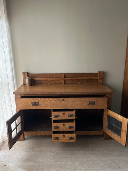 Arts & Crafts Mission Oak Sideboard