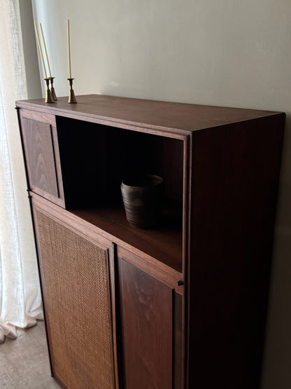 Jack Cartwright for Founders walnut cabinet