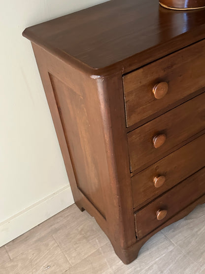 Dark pine dresser
