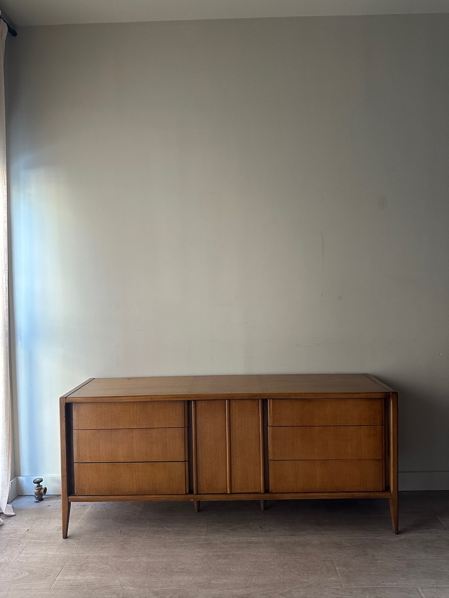 Walnut credenza