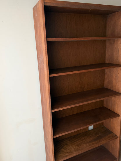 Walnut bookshelf