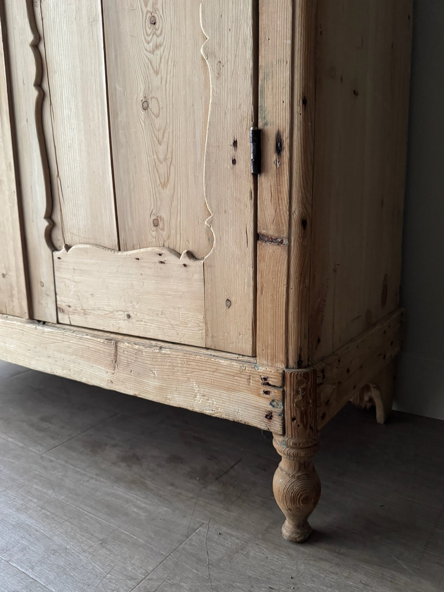 Scandinavian pine armoire