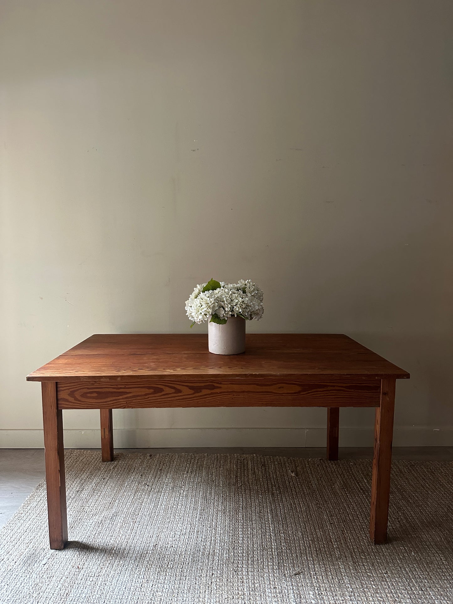 Pine dining table