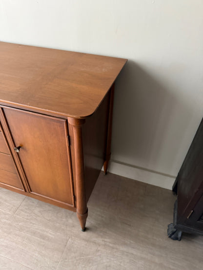Walnut credenza