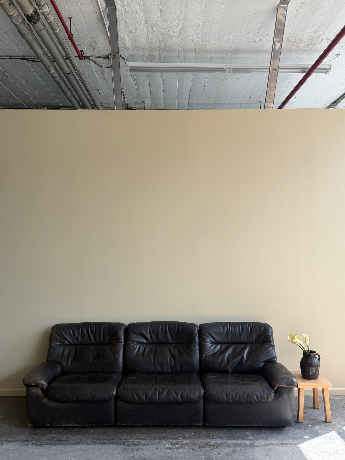 Carl Larsson for De Sede DS-66 leather sofa