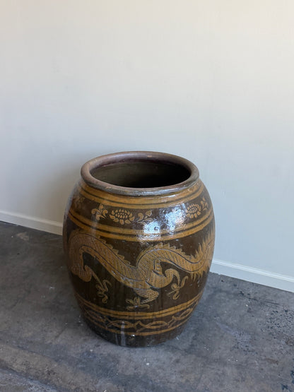 Chinese stoneware XL pot