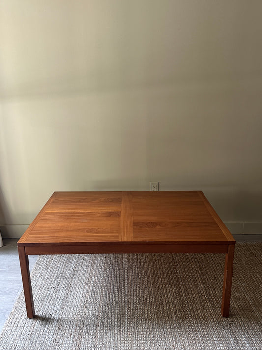 Teak coffee table