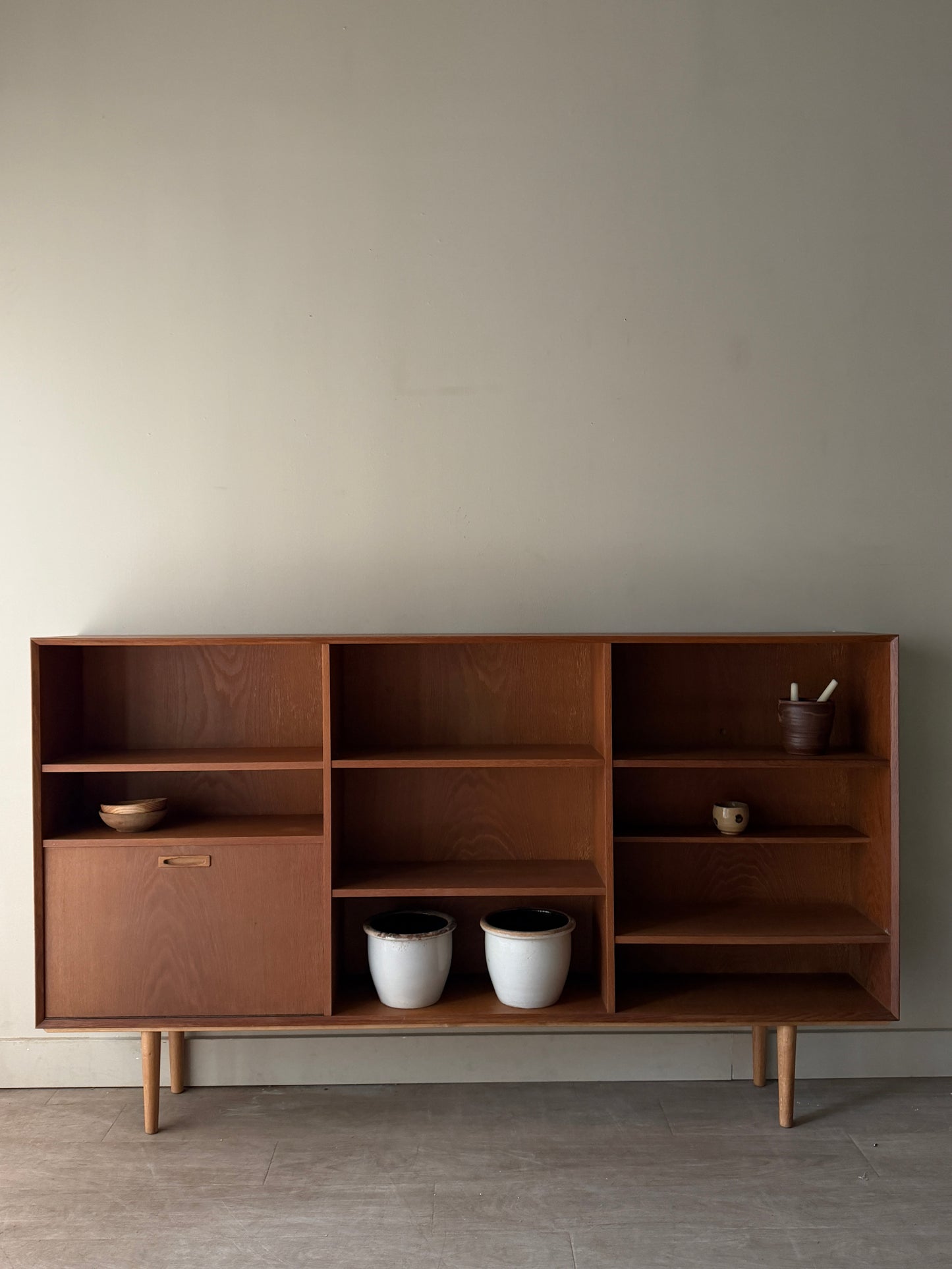 Danish teak bookcase