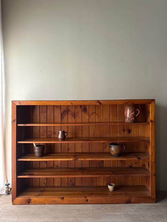 Farmhouse pine shelf