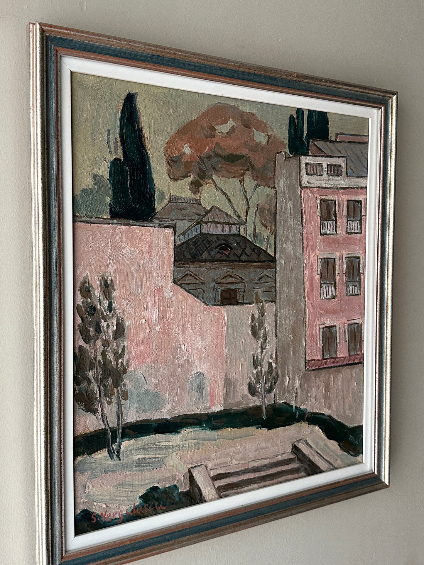 Oil on canvas by Spiru Vergulescu