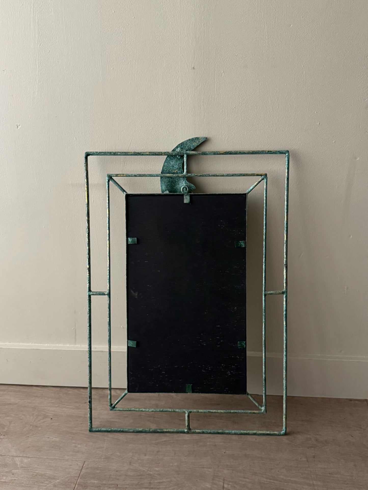 Crescent moon mirror