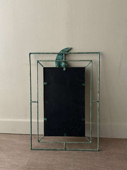 Crescent moon mirror