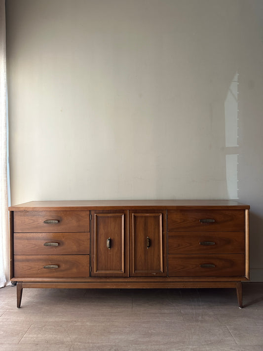 Walnut credenza