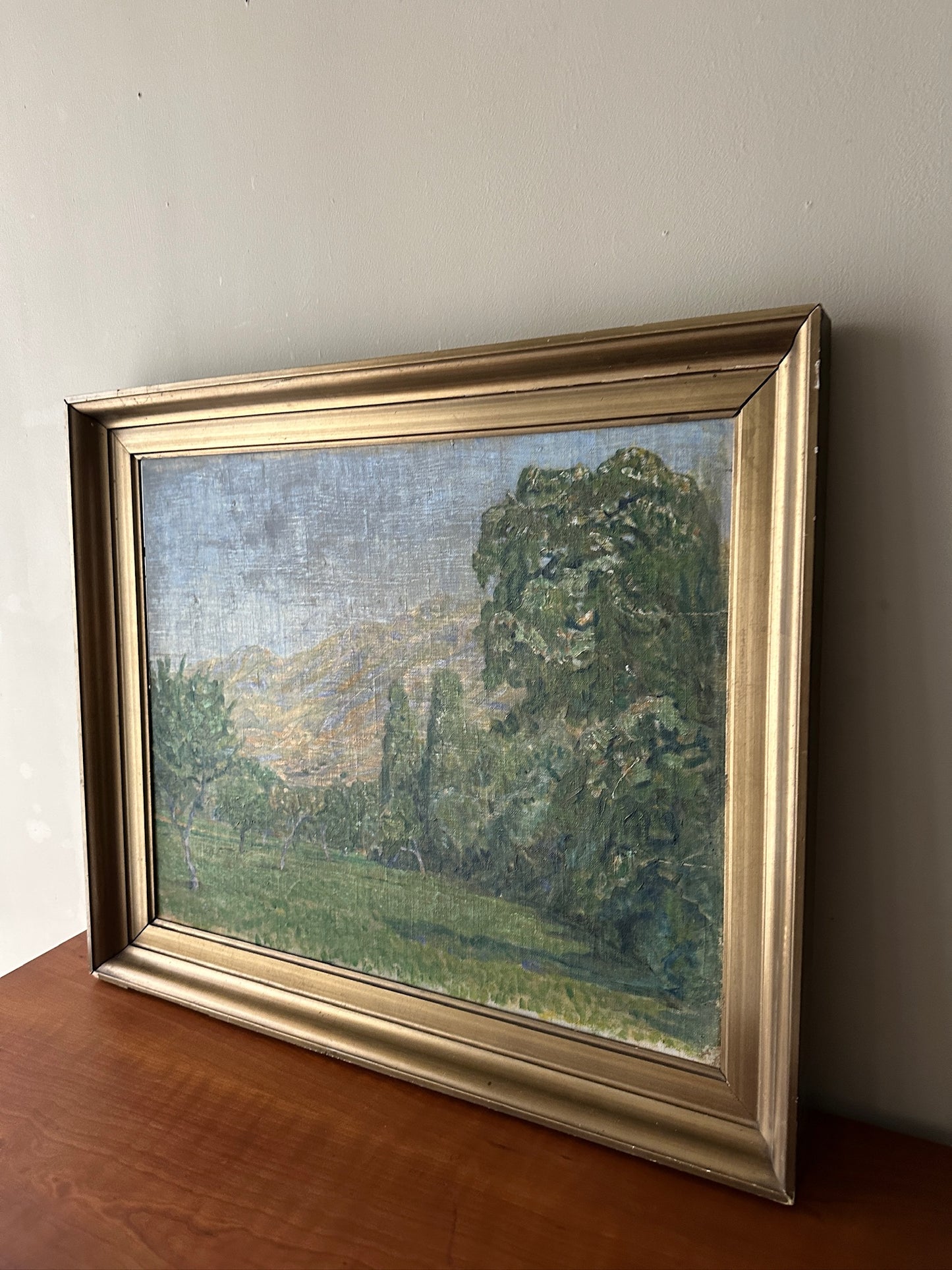 Danish landscape, unsigned