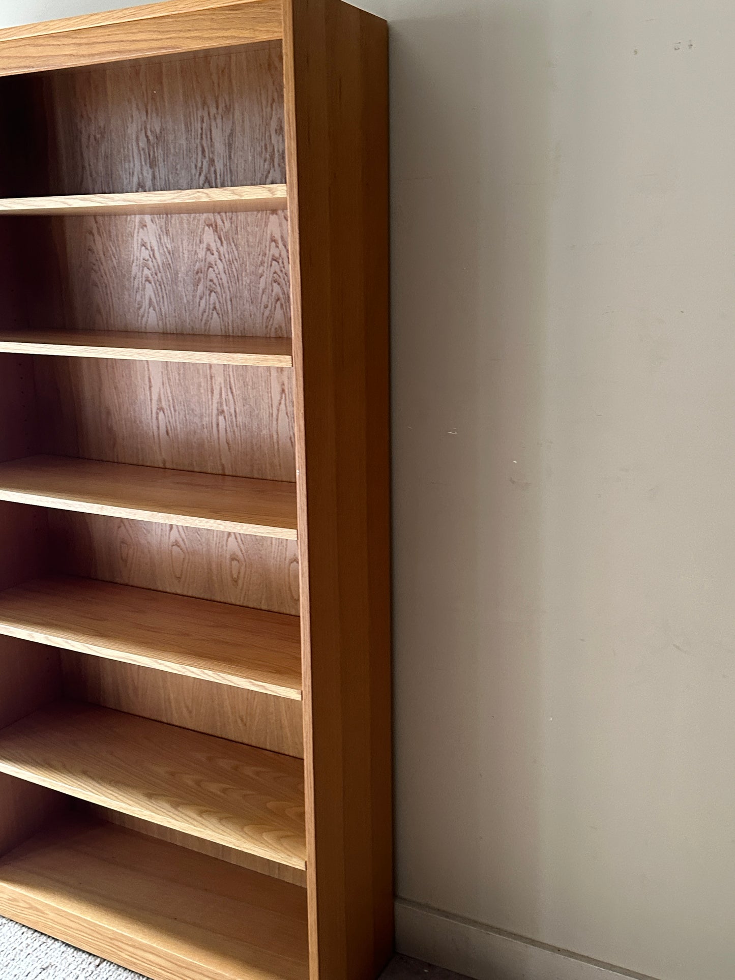 Oak bookshelf